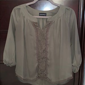 Olive Green Blouse